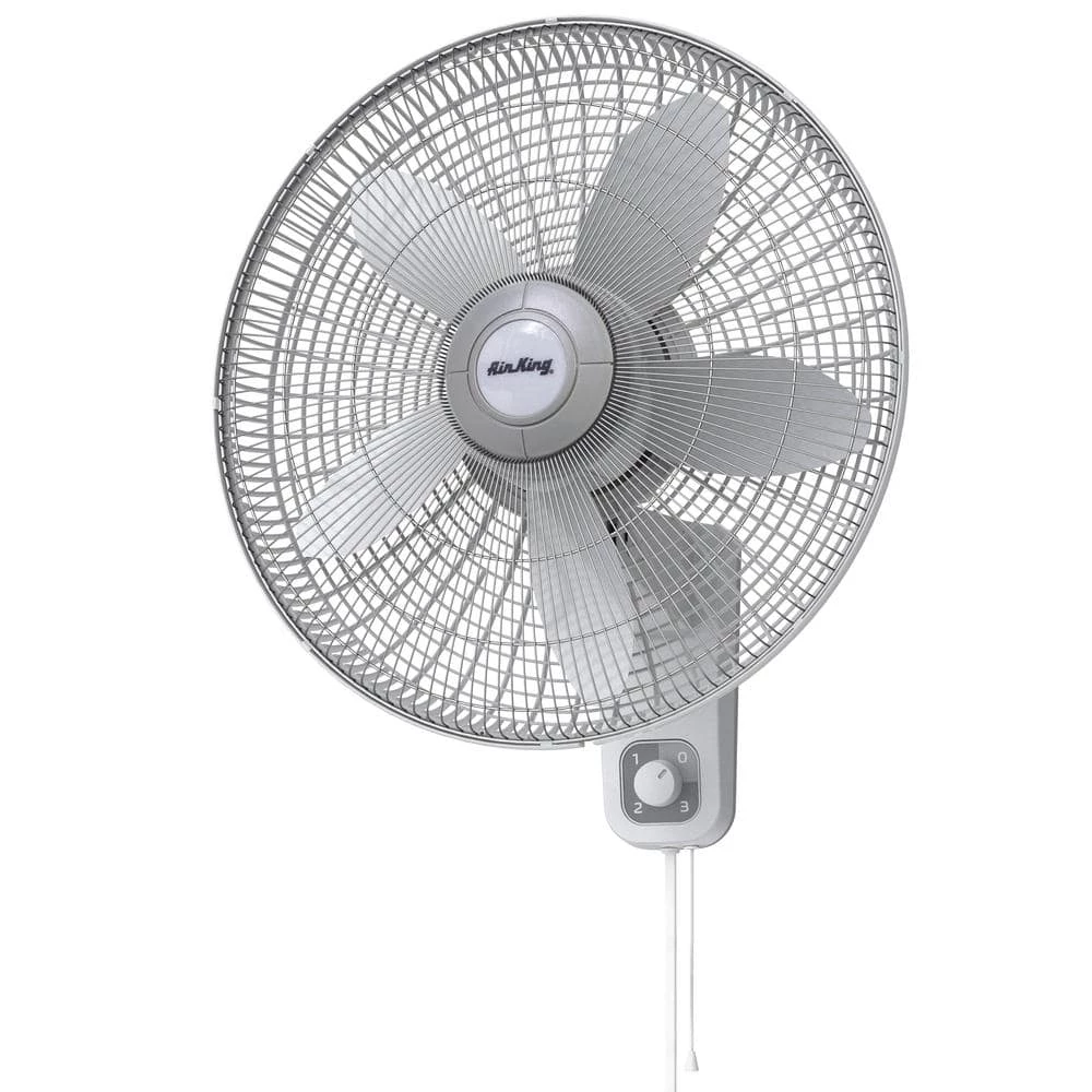 Air King 18 in. Commercial Grade Oscillating Wall Mount Fan 1 Air King 18 in. Commercial Grade Oscillating Wall Mount Fan