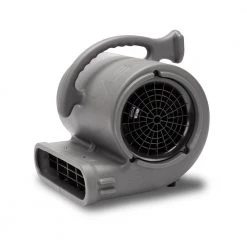 B-Air 1/2 HP Air Mover for Janitorial Water Damage Restoration Stackable Carpet Dryer Floor Blower Fan in Grey -Fans Shop gray b air blower fans ba vp 50 gy 1d 1000