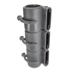 B-Air 1/2 HP Air Mover for Janitorial Water Damage Restoration Stackable Carpet Dryer Floor Blower Fan in Grey -Fans Shop gray b air blower fans ba vp 50 gy 40 1000