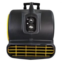 Comfort Zone 1 HP High-Velocity Air Mover Carpet Dryer Blower Fan with Timer -Fans Shop gray comfort zone blower fans czbc101t eu c3 1000