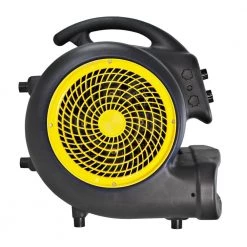 Comfort Zone 1/2 HP High Velocity Air Mover Carpet Dryer Blower Fan with Timer -Fans Shop gray comfort zone blower fans czbc121t eu 1d 1000