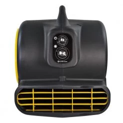 Comfort Zone 1/2 HP High Velocity Air Mover Carpet Dryer Blower Fan with Timer -Fans Shop gray comfort zone blower fans czbc121t eu c3 1000