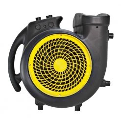 Comfort Zone 1/2 HP High Velocity Air Mover Carpet Dryer Blower Fan with Timer -Fans Shop gray comfort zone blower fans czbc121t eu d4 1000
