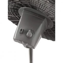 Lasko Adjustable-Height 16 in. Oscillating Pedestal Fan -Fans Shop gray lasko pedestal fans 2524 66 1000