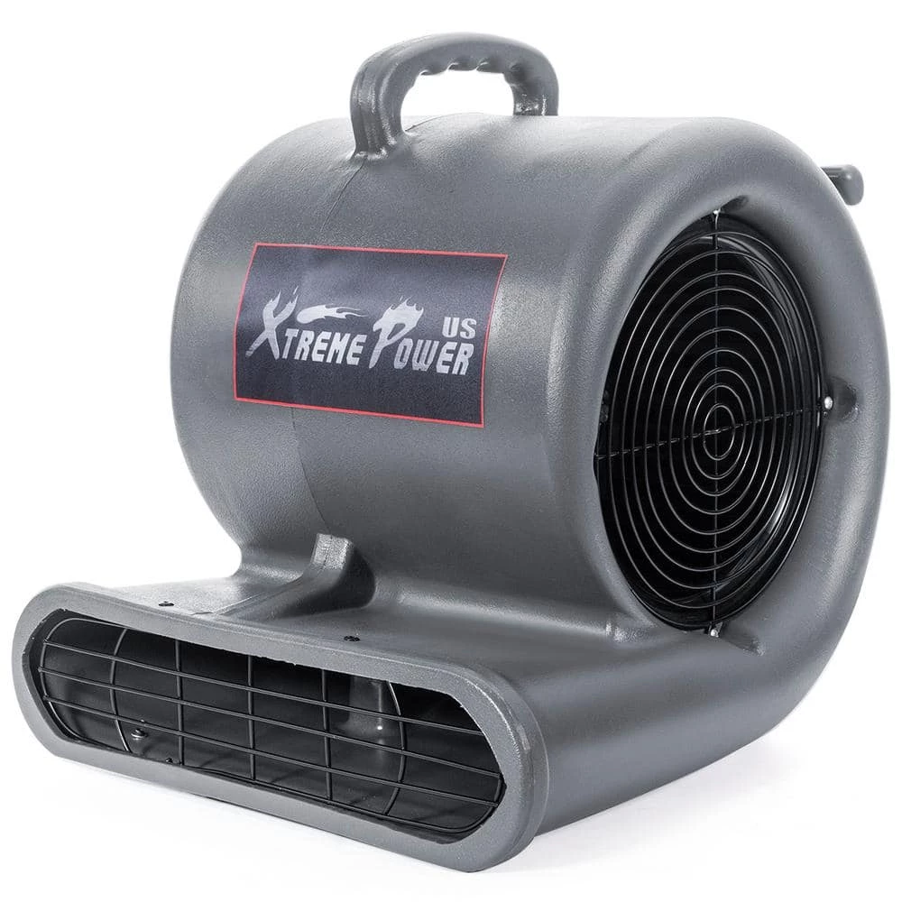 XtremepowerUS 3/4 HP 1450 CFM 3-Speed Portable Blower Fan Air Mover Carpet Dryer with Built-in Outlets 1 XtremepowerUS 3/4 HP 1450 CFM 3-Speed Portable Blower Fan Air Mover Carpet Dryer with Built-in Outlets