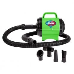 B-Air Cesar Millan Collection 2 HP Fido Max 1 Pet Grooming Dog Dryer, Lime Green