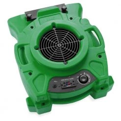 B-Air 1/4 HP Low Profile Air Mover for Water Damage Restoration Carpet Dryer Floor Blower Fan in Green -Fans Shop green b air blower fans ba vl 25 gn 1f 1000