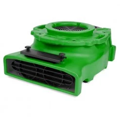 B-Air 1/4 HP Low Profile Air Mover for Water Damage Restoration Carpet Dryer Floor Blower Fan in Green -Fans Shop green b air blower fans ba vl 25 gn 4f 1000
