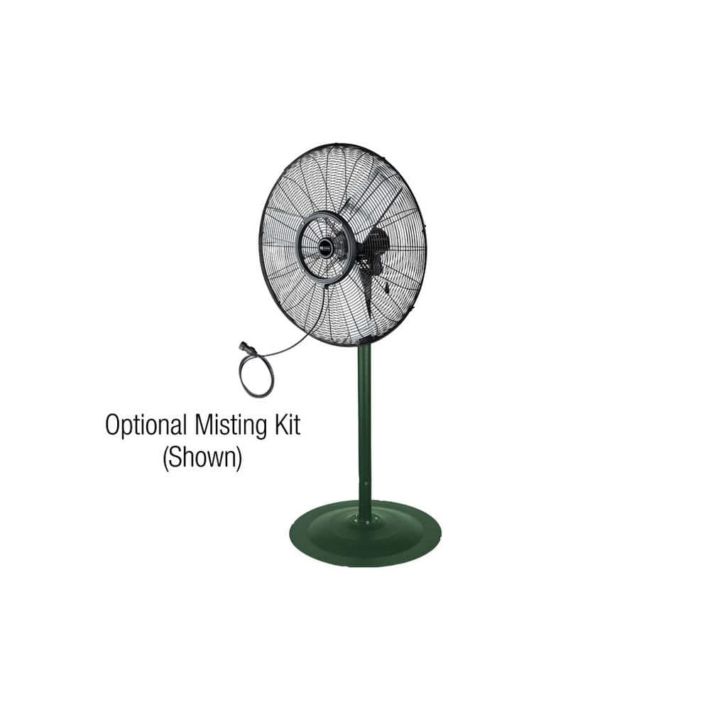 King Electric 30 in. Outdoor Rated Oscillating Air Circulator With Pedestal Base 2 King Electric 30 in. Outdoor Rated Oscillating Air Circulator With Pedestal Base - Image 2