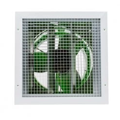 QuietCool 20.25 in x 14 in 1452 CFM Green Galvanized Steel Speed Control Whole House Fan -Fans Shop green quietcool whole house fans ga es 1500 1f 1000