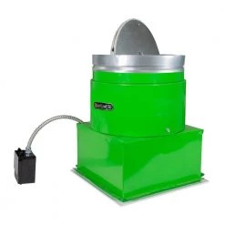 QuietCool 20.25 in x 14 in 1452 CFM Green Galvanized Steel Speed Control Whole House Fan -Fans Shop green quietcool whole house fans ga es 1500 4f 1000