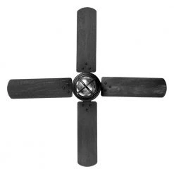 Hampton Bay Cedar Lake 44 in. Indoor/Outdoor LED Matte Black Damp Rated Ceiling Fan with Light Kit, Downrod and 4 Reversible Blades -Fans Shop matte black hampton bay ceiling fans with lights 52109 76 1000