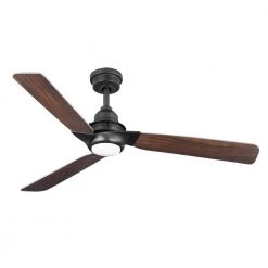Home Decorators Collection Ester 54 in. White Color Changing Integrated LED Indoor/Outdoor Matte Black Ceiling Fan with Light Kit and Remote 23 Home Decorators Collection Ester 54 in. White Color Changing Integrated LED Indoor/Outdoor Matte Black Ceiling Fan with Light Kit and Remote -Fans Shop matte black home decorators collection ceiling fans with lights 52159 4f 1000