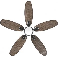 Home Decorators Collection Daniel Island 52 in. White Color Changing Integrated LED Outdoor Matte Black Ceiling Fan with Light Kit and Remote -Fans Shop matte black home decorators collection ceiling fans with lights 52179 66 1000