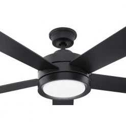 Home Decorators Collection Baxtan 56 in. LED Matte Black Ceiling Fan with Light and Remote Control 14 Home Decorators Collection Baxtan 56 in. LED Matte Black Ceiling Fan with Light and Remote Control -Fans Shop matte black home decorators collection ceiling fans with lights am731a mbk 1d 1000