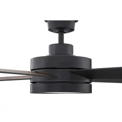 Home Decorators Collection Baxtan 56 in. LED Matte Black Ceiling Fan with Light and Remote Control 15 Home Decorators Collection Baxtan 56 in. LED Matte Black Ceiling Fan with Light and Remote Control -Fans Shop matte black home decorators collection ceiling fans with lights am731a mbk 66 1000