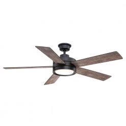 Home Decorators Collection Baxtan 56 in. LED Matte Black Ceiling Fan with Light and Remote Control 17 Home Decorators Collection Baxtan 56 in. LED Matte Black Ceiling Fan with Light and Remote Control -Fans Shop matte black home decorators collection ceiling fans with lights am731a mbk c3 1000