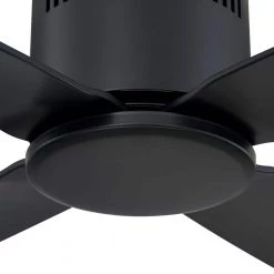 Home Decorators Collection Kitteridge 52 in. Indoor Matte Black Ceiling Fan -Fans Shop matte black home decorators collection ceiling fans without lights 34777 hbub 1d 1000