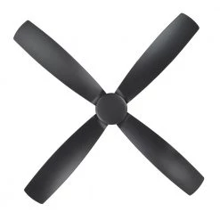 Home Decorators Collection Kitteridge 52 in. Indoor Matte Black Ceiling Fan -Fans Shop matte black home decorators collection ceiling fans without lights 34777 hbub 77 1000