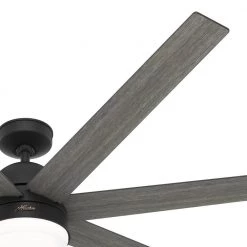 Hunter Phenomenon 70 in. Indoor Matte Black Smart Ceiling Fan with Remote and Light Kit 18 Hunter Phenomenon 70 in. Indoor Matte Black Smart Ceiling Fan with Remote and Light Kit -Fans Shop matte black hunter ceiling fans with lights 51379 66 1000