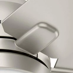 Hunter Cavera II 52 in. Indoor Matte Nickel Wifi-Enabled Smart Ceiling Fan with Light Kit & Remote -Fans Shop matte nickel hunter ceiling fans with lights 50478 fa 1000