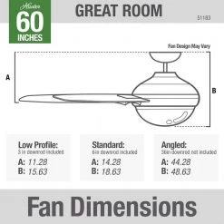Hunter Whittington 60 in. LED Indoor Matte Silver Ceiling Fan with Light and Remote -Fans Shop matte silver hunter ceiling fans with lights 51183 77 1000