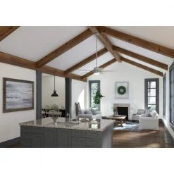 Hunter Codec 60 in. Indoor Matte Silver Smart Ceiling Fan with Remote and Light Kit -Fans Shop matte silver hunter ceiling fans with lights 51556 a0 1000