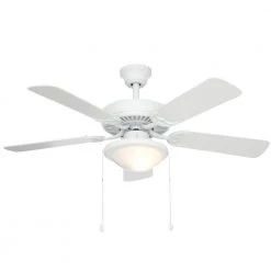Unbranded Trice 44 in. LED Matte White Ceiling Fan -Fans Shop matte white ceiling fans with lights yg269ap mwh 1f 1000