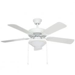 Unbranded Trice 44 in. LED Matte White Ceiling Fan -Fans Shop matte white ceiling fans with lights yg269ap mwh 44 1000