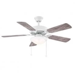 Unbranded Trice 44 in. LED Matte White Ceiling Fan -Fans Shop matte white ceiling fans with lights yg269ap mwh 76 1000