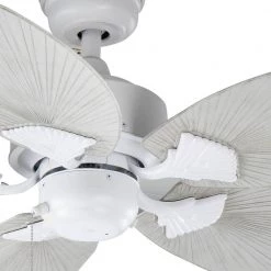 Hampton Bay Lillycrest 52 in. Indoor/Outdoor Matte White Ceiling Fan with Downrod and Reversible Motor; Light Kit Adaptable -Fans Shop matte white hampton bay ceiling fans without lights 32718 c3 1000