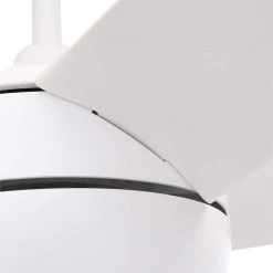 Home Decorators Collection Windward IV 52 in. Indoor LED Matte White Ceiling Fan with Dimmable Light Kit, Remote Control and Reversible Motor -Fans Shop matte white home decorators collection ceiling fans with lights 26662 4f 1000