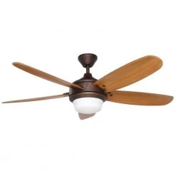 Home Decorators Collection Breezemore 56 in. Indoor LED Mediterranean Bronze Ceiling Fan with Light Kit, Downrod, DC Motor and Remote Control -Fans Shop mediterranean bronze home decorators collection ceiling fans with lights 51556 66 1000