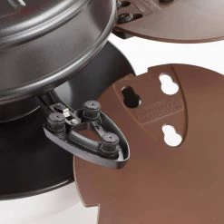 Home Decorators Collection Palm Cove 52 in. Indoor/Outdoor LED Natural Iron Ceiling Fan with Light Kit, Downrod and Reversible Motor -Fans Shop natural iron home decorators collection ceiling fans with lights 51422 1f 1000