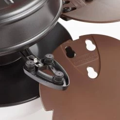 Home Decorators Collection Palm Cove 44 in. Indoor/Outdoor LED Natural Iron Ceiling Fan with Light Kit, Downrod and Reversible Motor -Fans Shop natural iron home decorators collection ceiling fans with lights 51544 4f 1000