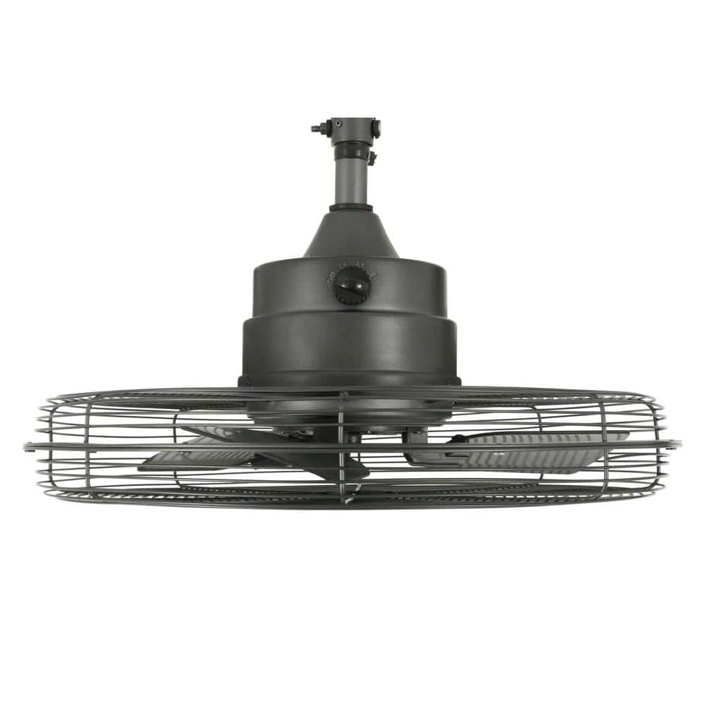 Home Decorators Collection Calthorpe 20 in. Portable Natural Iron Ceiling Fan 3 Home Decorators Collection Calthorpe 20 in. Portable Natural Iron Ceiling Fan - Image 3