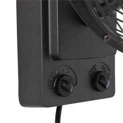 Home Decorators Collection Bentley III 22 in. Indoor/Outdoor Natural Iron Oscillating Wall Fan -Fans Shop natural iron home decorators collection wall mounted fans am183w ni 40 1000