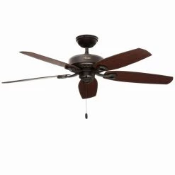 Hunter Builder Elite 52 in. Indoor New Bronze Ceiling Fan -Fans Shop new bronze hunter ceiling fans without lights 53242 31 1000