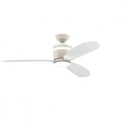 Home Decorators Collection Federigo 48 in. Integrated LED Indoor Nickel Ceiling Fan with Light Kit and Remote Control -Fans Shop nickel home decorators collection ceiling fans with lights sw1618bn c3 1000