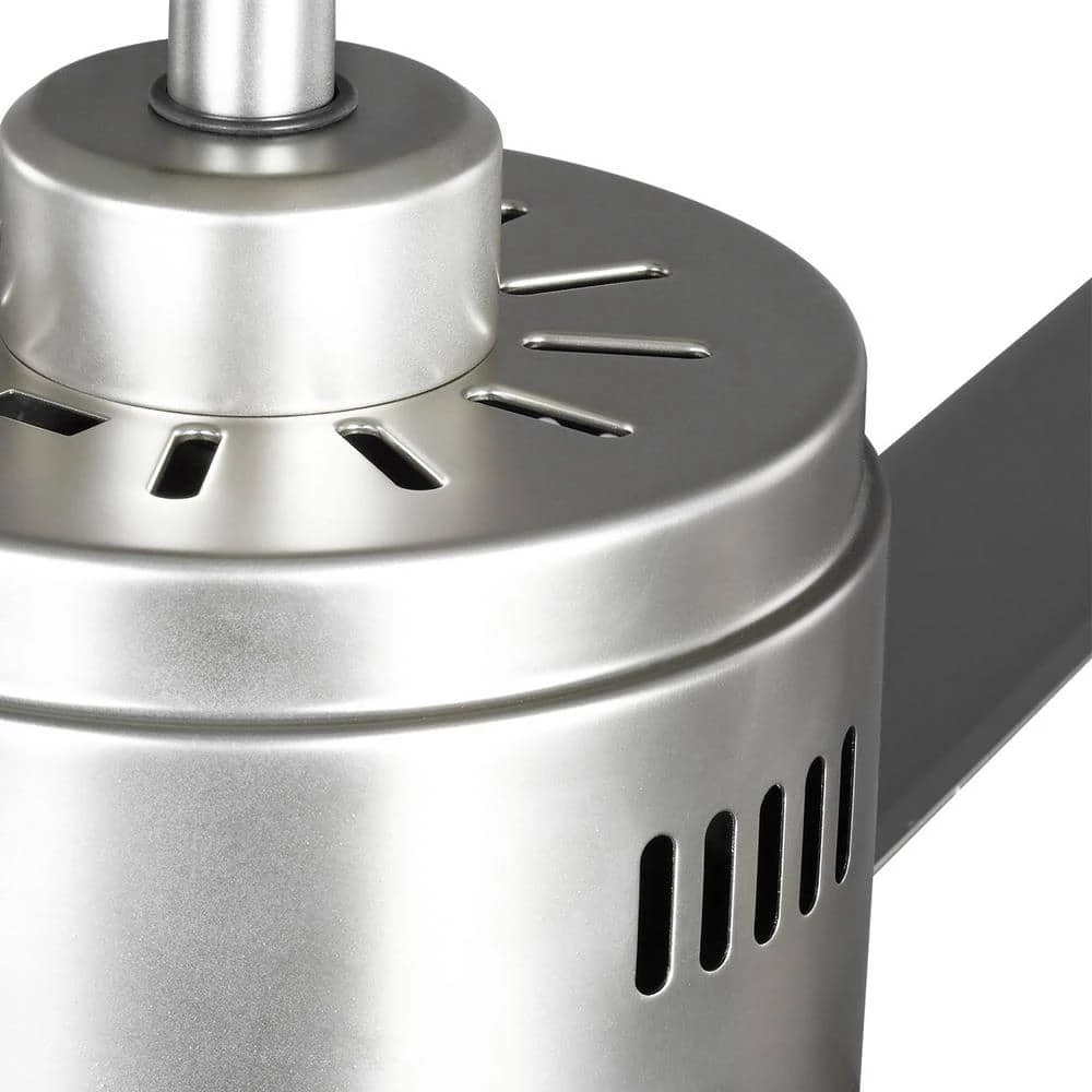 Hubbell Lighting Hubbell Industrial 72 in. Six-Blade Indoor/Outdoor Nickel Dual Mount Ceiling Fan with Wall Control 9 Hubbell Lighting Hubbell Industrial 72 in. Six-Blade Indoor/Outdoor Nickel Dual Mount Ceiling Fan with Wall Control - Image 9