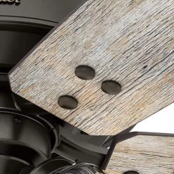 Hunter Deermont 52 in. LED Indoor Noble Bronze Ceiling Fan with Light and Remote Control -Fans Shop noble bronze hunter ceiling fans with lights 50499 a0 1000