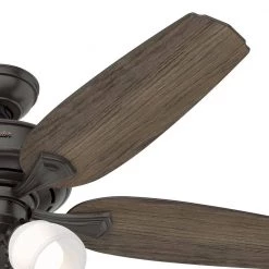 Hunter Channing II 52 in. LED Indoor Noble Bronze Ceiling Fan with Light Kit -Fans Shop noble bronze hunter ceiling fans with lights 50508 a0 1000