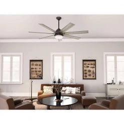 Hunter Whittington 70 in. LED Indoor Noble Bronze Ceiling Fan with Light and Remote -Fans Shop noble bronze hunter ceiling fans with lights 51185 40 1000