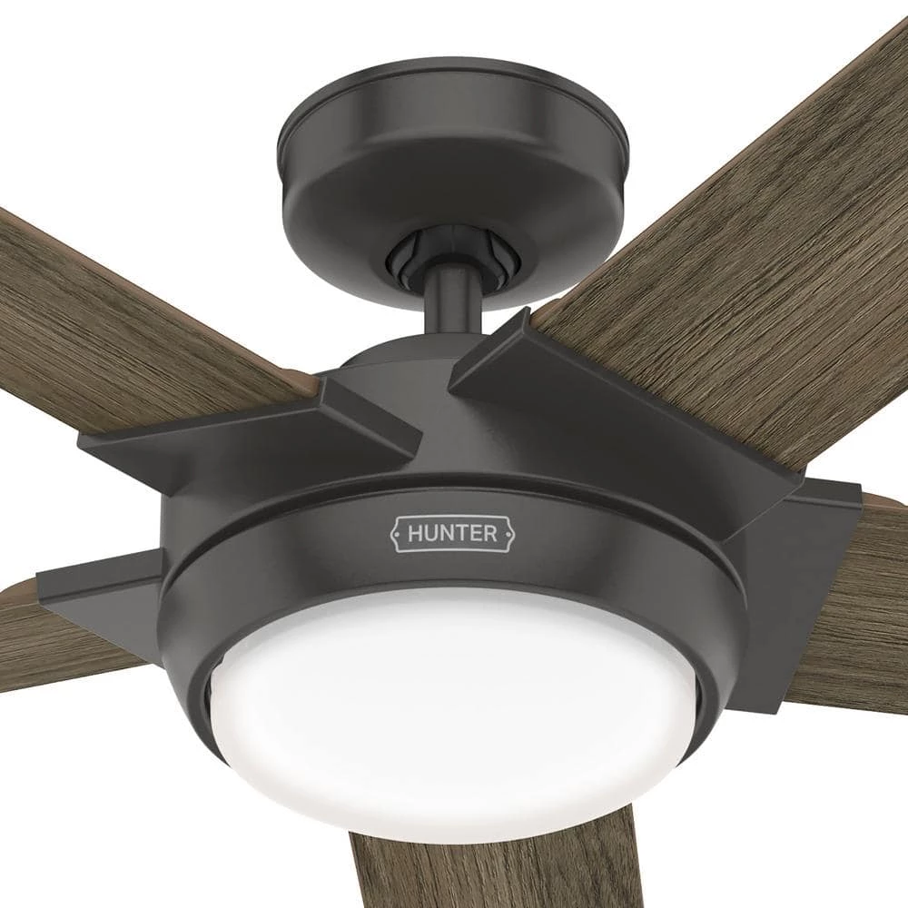 Hunter Byhalia 52 in. Indoor Noble Bronze Ceiling Fan with Light and Remote Control 12 Hunter Byhalia 52 in. Indoor Noble Bronze Ceiling Fan with Light and Remote Control - Image 12
