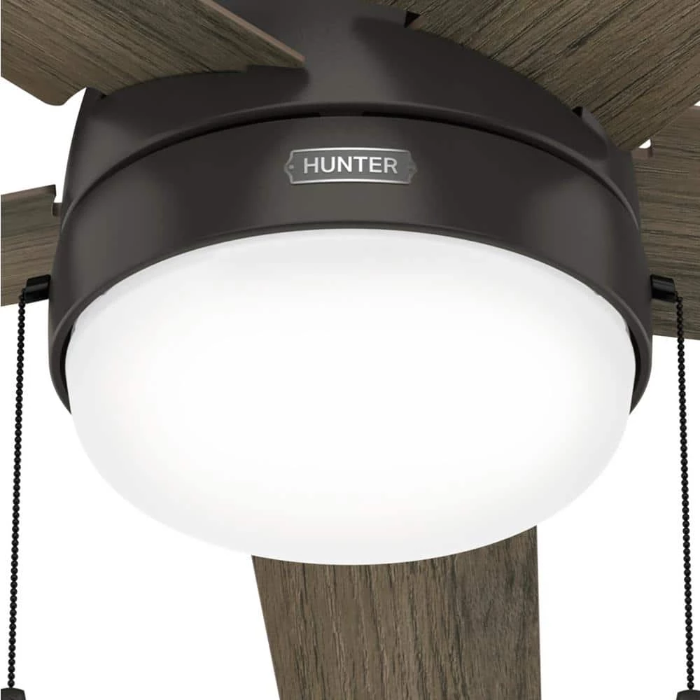 Hunter Avenue 52 in. Indoor Noble Bronze Ceiling Fan With Light Kit 5 Hunter Avenue 52 in. Indoor Noble Bronze Ceiling Fan With Light Kit - Image 5
