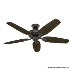 Channing 54 in. LED Indoor Easy Install Noble Bronze Ceiling Fan with HunterExpress Feature Set and Remote -Fans Shop noble bronze hunter ceiling fans with lights 53366 40 1000