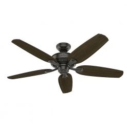 Channing 54 in. LED Indoor Easy Install Noble Bronze Ceiling Fan with HunterExpress Feature Set and Remote -Fans Shop noble bronze hunter ceiling fans with lights 53366 d4 1000