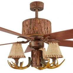 Hampton Bay Lodge 52 in. LED Nutmeg Ceiling Fan with Light and Remote Control 25 Hampton Bay Lodge 52 in. LED Nutmeg Ceiling Fan with Light and Remote Control -Fans Shop nutmeg hampton bay ceiling fans with lights yg098b nm 76 1000
