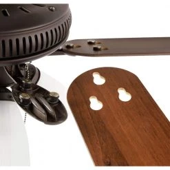 Hampton Bay Glendale 42 in. LED Indoor Oil-Rubbed Bronze Ceiling Fan with Light Kit -Fans Shop oil rubbed bronze hampton bay ceiling fans with lights am212 orb 77 1000