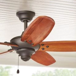 Home Decorators Collection Altura 48 in. Indoor/Outdoor Oil-Rubbed Bronze Ceiling Fan with Downrod and Reversible Motor; Light Kit Adaptable 20 Home Decorators Collection Altura 48 in. Indoor/Outdoor Oil-Rubbed Bronze Ceiling Fan with Downrod and Reversible Motor; Light Kit Adaptable -Fans Shop oil rubbed bronze home decorators collection ceiling fans without lights 51748 1f 1000